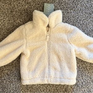 H&M baby Cozy Cream Fleece Jacket